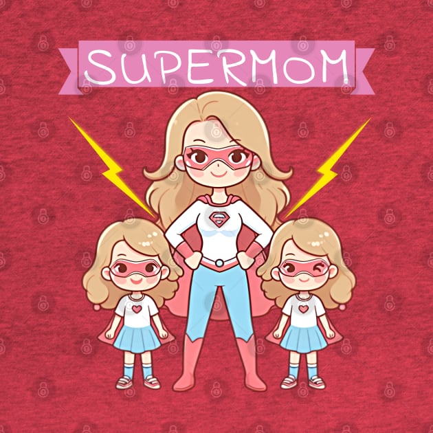 SUPERMOM, mother's day gift ideas by Apparels2022